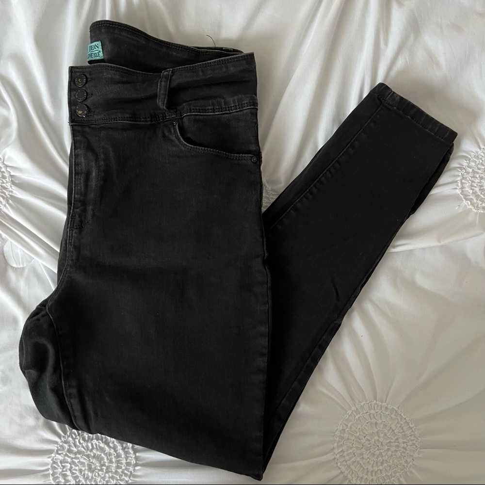 Skinny Black Jeans Plus Size
